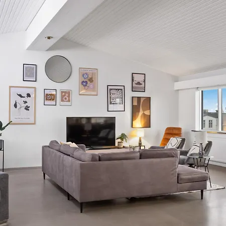 Penthouse On The Shopping Street-free Parking Apartment *